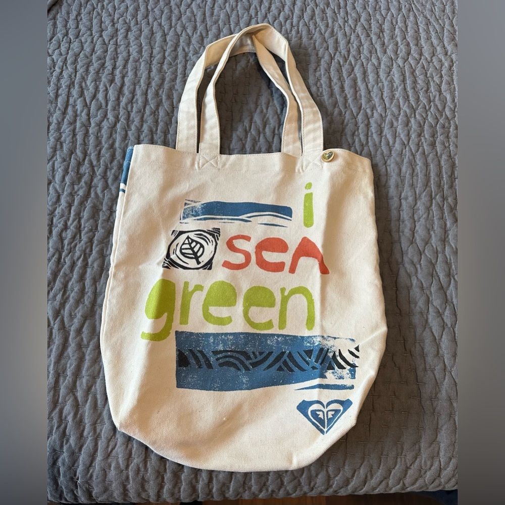 Roxy Canvas Tote Bag
